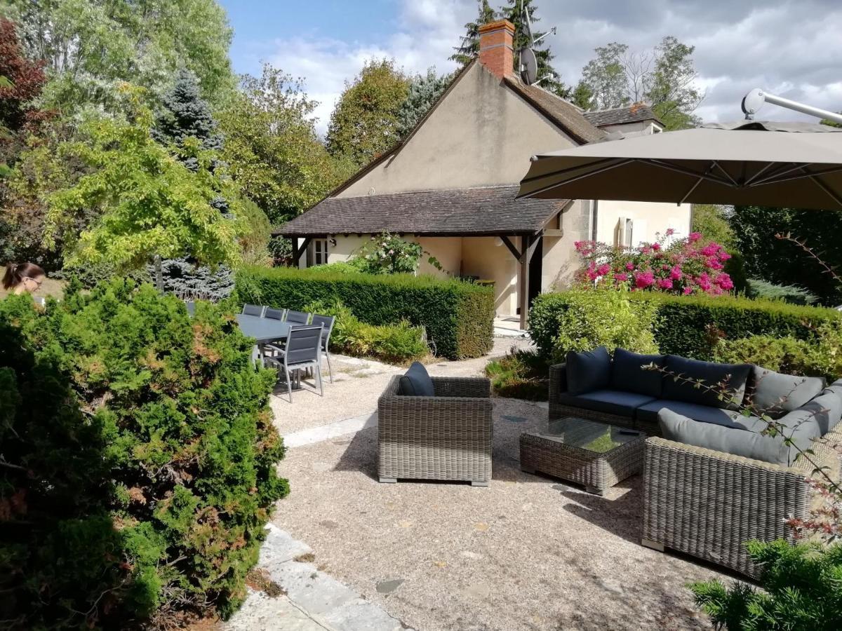 Gite Haut De Gamme Pres De L'Abbaye De Noirlac - Sejour Tout Confort Avec Jardin Et Terrasses - Fr-1-586-13 Bruere-Allichamps 外观 照片